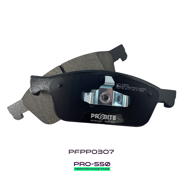 Probite PFPP0307 PRO-550 Performance Pads | Fronts | W180mm H65mm D18mm