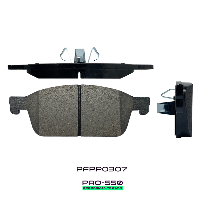 Probite PFPP0307 PRO-550 Performance Pads | Fronts | W180mm H65mm D18mm