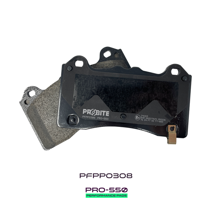 Probite PFPP0308 PRO-550 Performance Pads | Fronts | W138mm H77mm D15mm