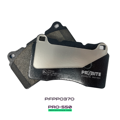 Probite PFPP0370 PRO-550 Performance Pads | Fronts | W132mm H77mm D15mm