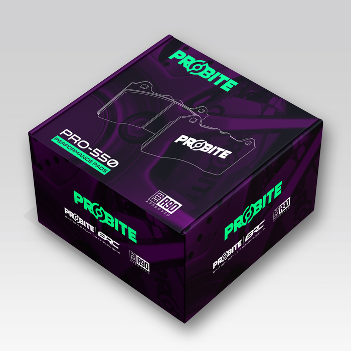 Probite PRPP0098 PRO-550 Performance Pads | Rears | W72mm H88mm D17mm