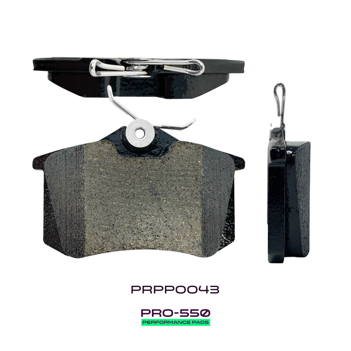 Probite PRPP0043 PRO-550 Performance Pads | Rears | W87mm H53mm D17mm