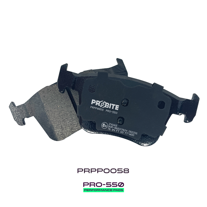 Probite PRPP0058 PRO-550 Performance Pads | Rears | W123mm H61mm D16mm