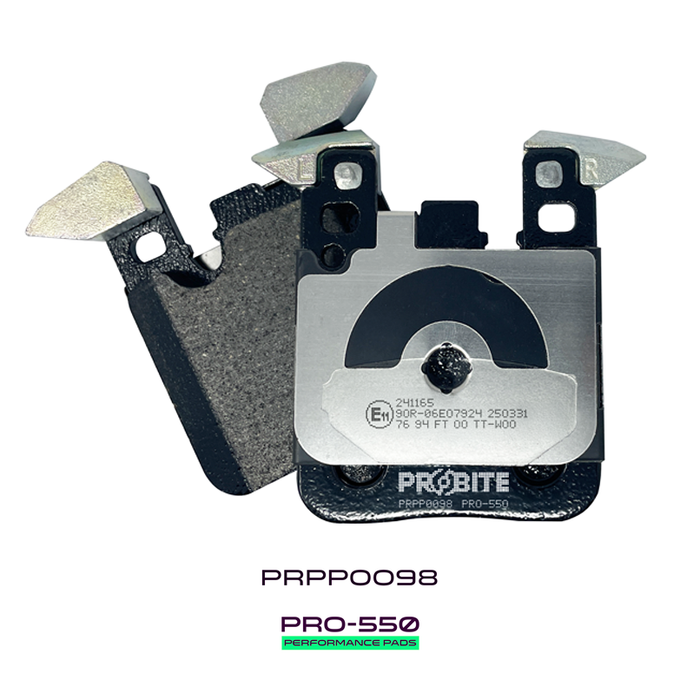 Probite PRPP0098 PRO-550 Performance Pads | Rears | W72mm H88mm D17mm