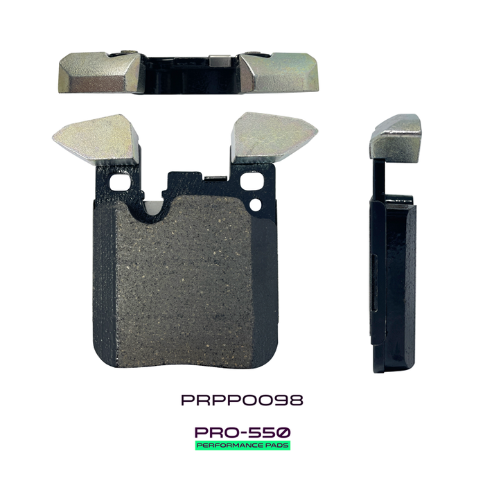 Probite PRPP0098 PRO-550 Performance Pads | Rears | W72mm H88mm D17mm