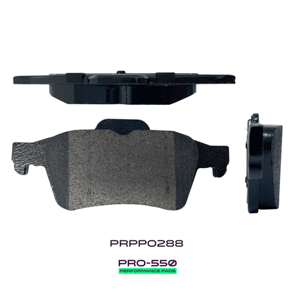Probite PRPP0288 PRO-550 Performance Pads | Rears | W123mm H52mm D16mm