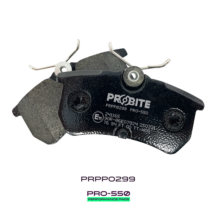 Probite PRPP0299 PRO-550 Performance Pads | Rears | W87mm H42mm D14mm