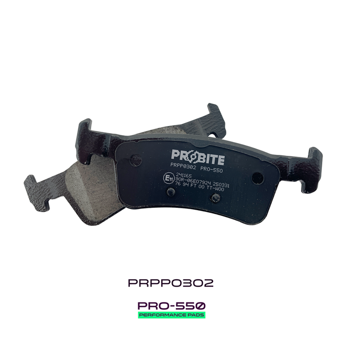 Probite PRPP0302 PRO-550 Performance Pads | Rears | W123mm H44mm D14mm