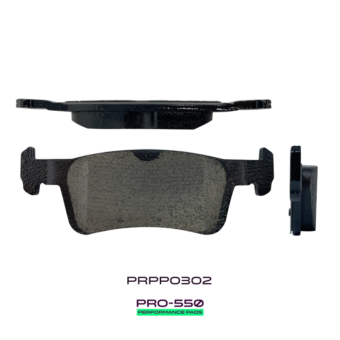 Probite PRPP0302 PRO-550 Performance Pads | Rears | W123mm H44mm D14mm
