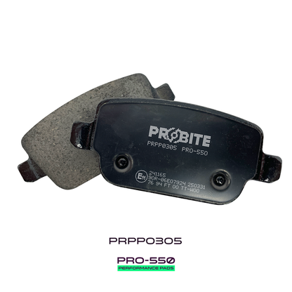 Probite PRPP0305 PRO-550 Performance Pads | Rears | W95mm H43mm D16mm