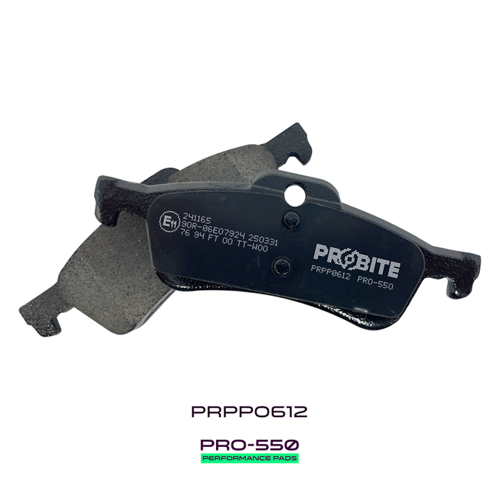 Probite PRPP0612 PRO-550 Performance Pads | Rears | W123mm H44mm D16mm