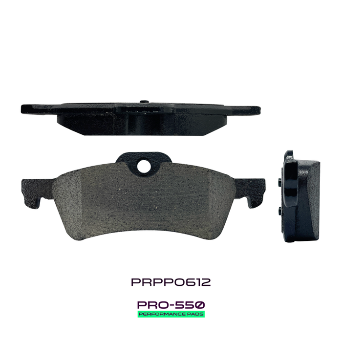 Probite PRPP0612 PRO-550 Performance Pads | Rears | W123mm H44mm D16mm