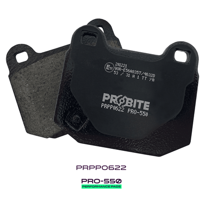Probite PRPP0622 PRO-550 Performance Pads | Rears | W76mm H65mm D14mm