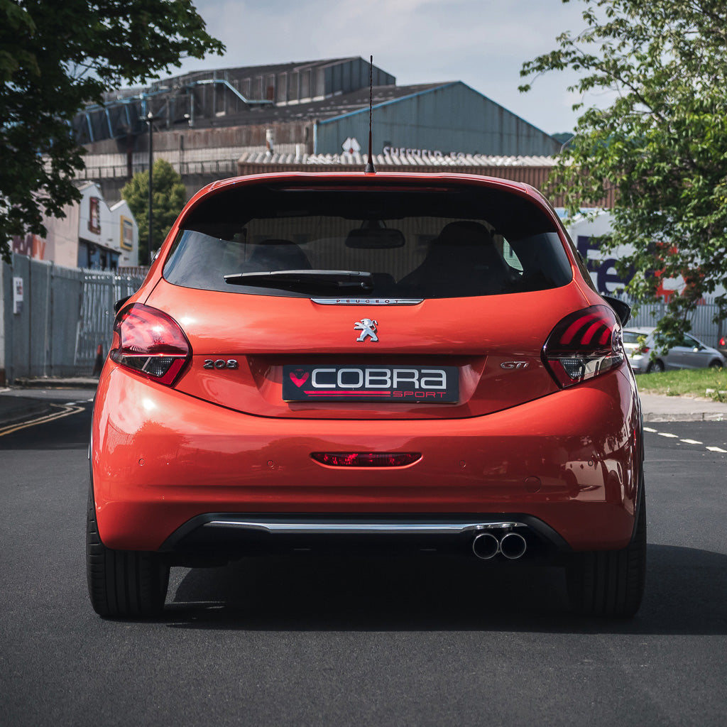 Cobra Exhaust Peugeot 208 GTi 1.6T Cat Back Performance Exhaust