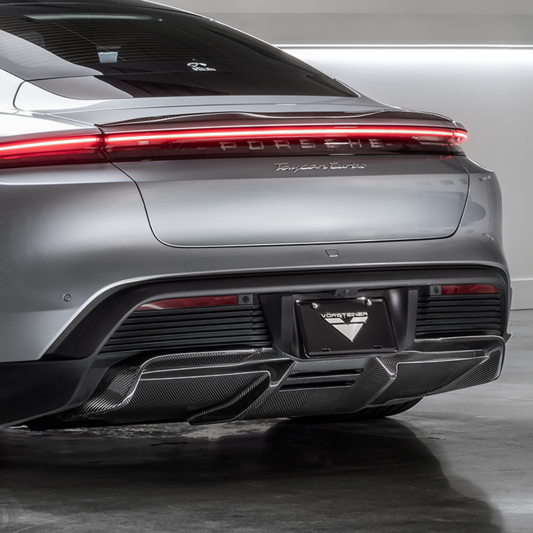 Vorsteiner POV3050 Porsche Taycan Turbo/Turbo S Rear Diffuser
