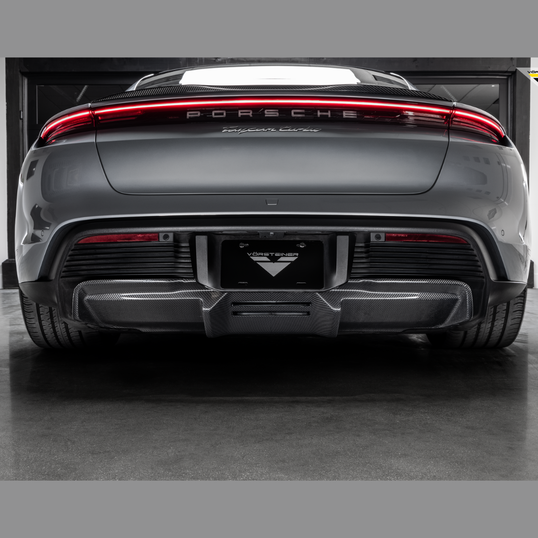 Vorsteiner POV3050 Porsche Taycan Turbo/Turbo S Rear Diffuser