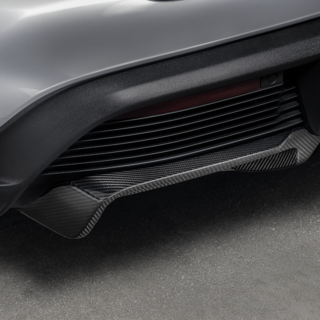 Vorsteiner POV3050 Porsche Taycan Turbo/Turbo S Rear Diffuser