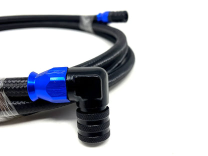 Precision Raceworks BMW F20 F21 F30 F32 -6AN Fuel Line - OE Fuel Filter (Inc. 125i, 228i, 328i & 430iX)