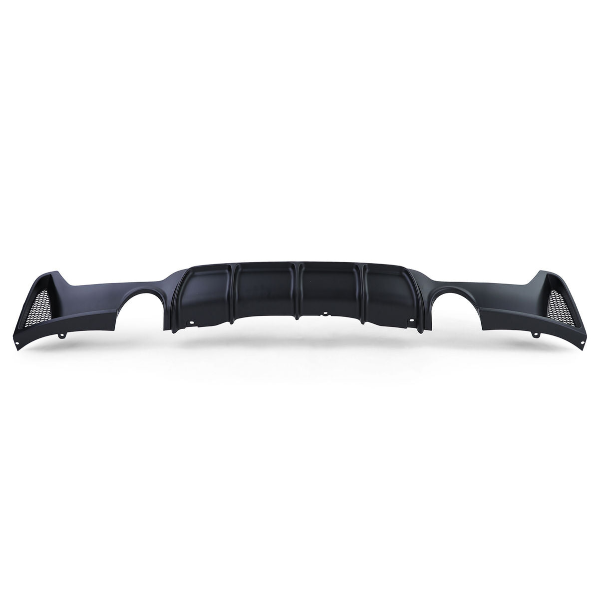 ProTuning BMW F32 F33 F36 M Sport Dual Exit Rear Bumper Diffuser (Inc. 330i, 335i & 340i)