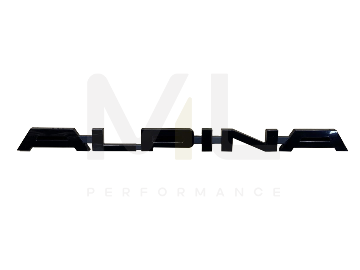ProTuning BMW G11 G12 LCI Alpina B7 Front Bumper Lip Spoiler With Letters (Inc. 740i, 750i, 750Li & Alpina B7)