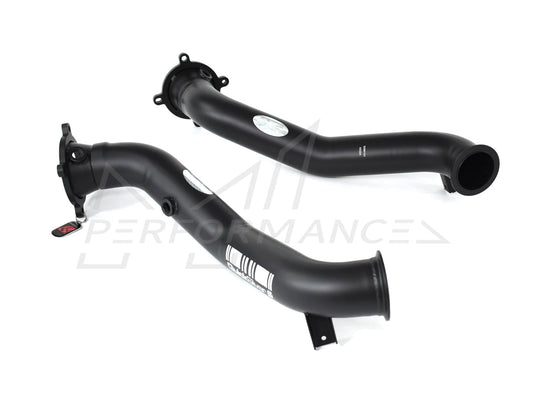 QuickSilver McLaren 720S Ceramic Coated Catalyst Delete Replacement Pipes - ML Performance UK