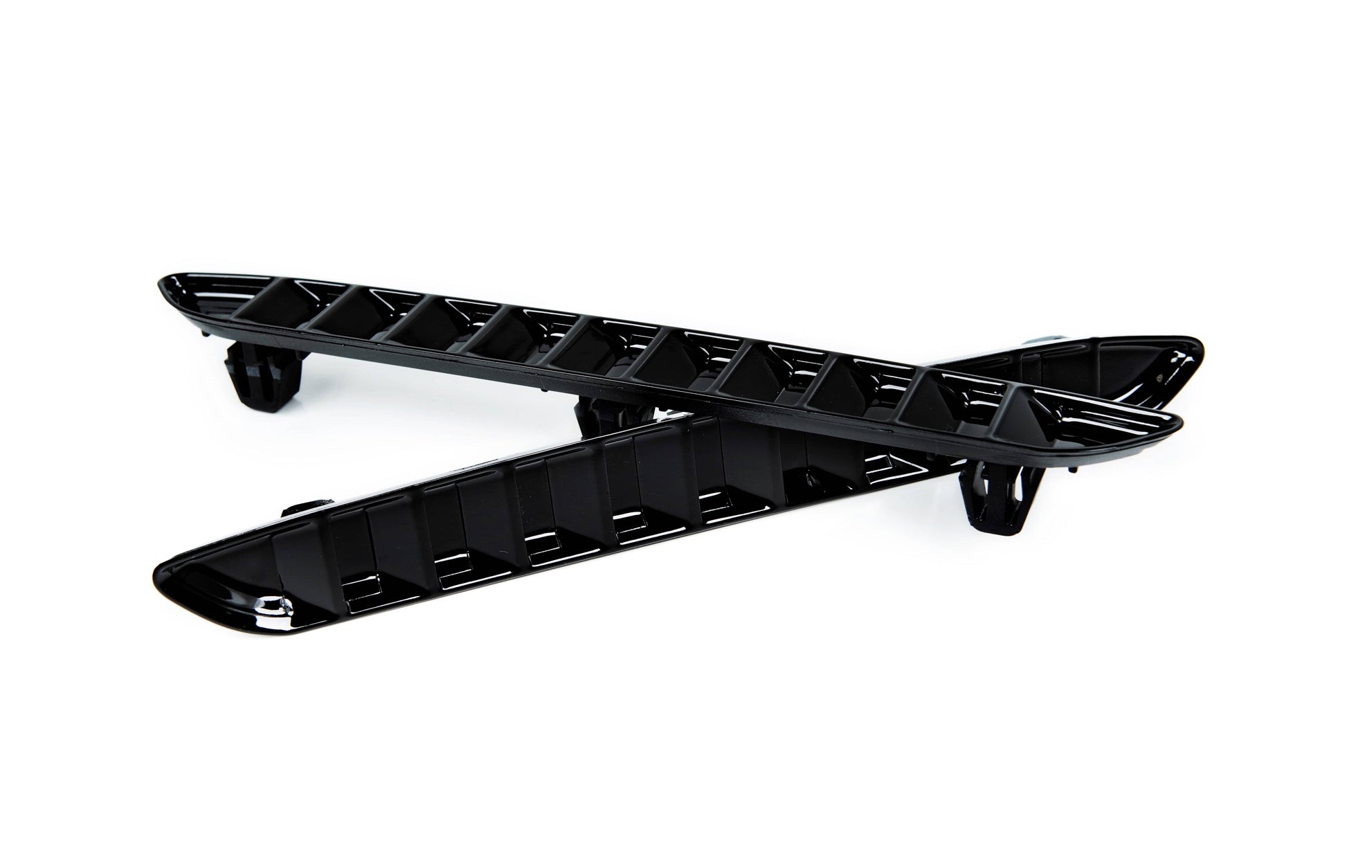 Acexxon R01-20-2 BMW Gloss Black Rear Reflector Insert Set - Horizontal Slat