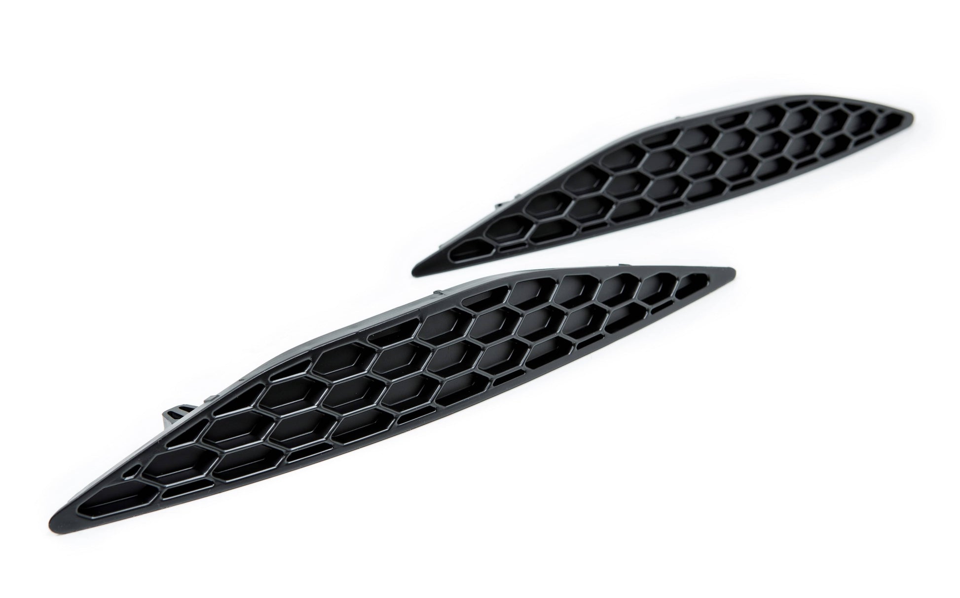 Acexxon R04-10-1 VW Matte Black Rear Reflector Insert Set - Honeycomb