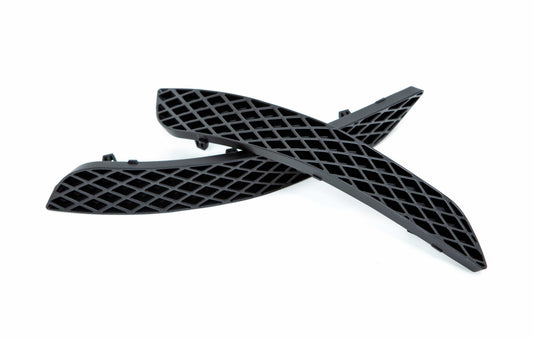 Acexxon R08-40-1 Porsche Matte Black Rear Reflector Insert Set - Honeycomb