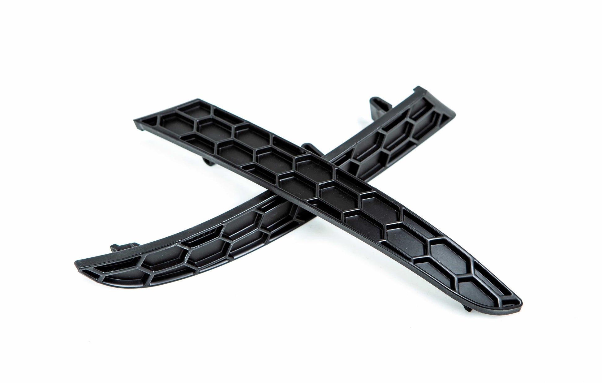 Acexxon R11-10-1 BMW Matte Black Rear Reflector Insert Set - Honeycomb