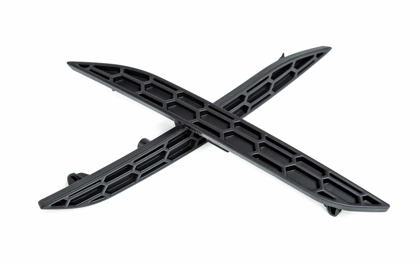 Acexxon R13-10-1 BMW Matte Black Rear Reflector Insert Set - Honeycomb