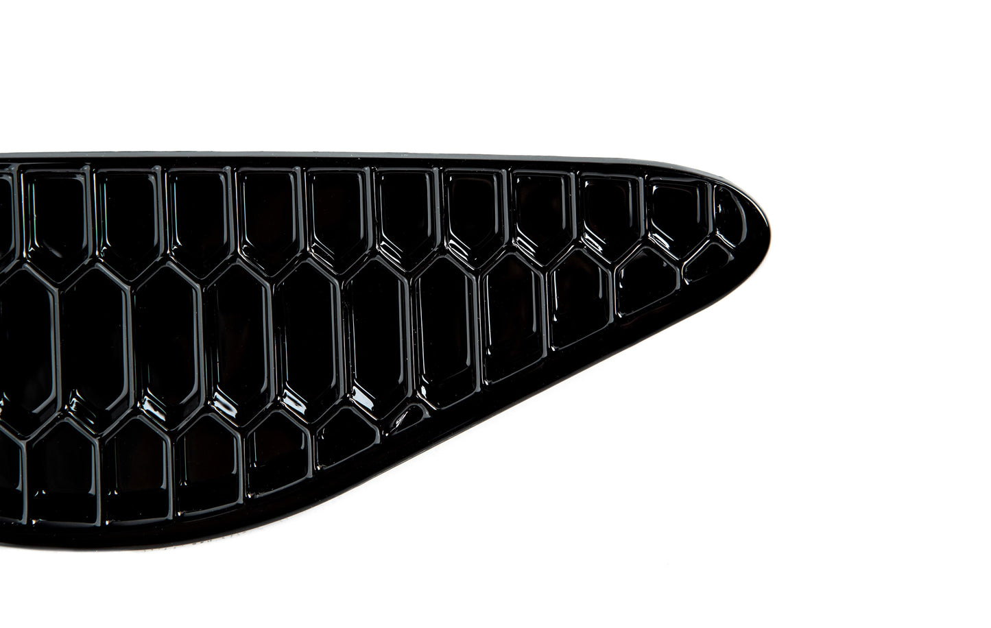 Acexxon R15-10-2 BMW Gloss Black Rear Reflector Insert Set - Honeycomb