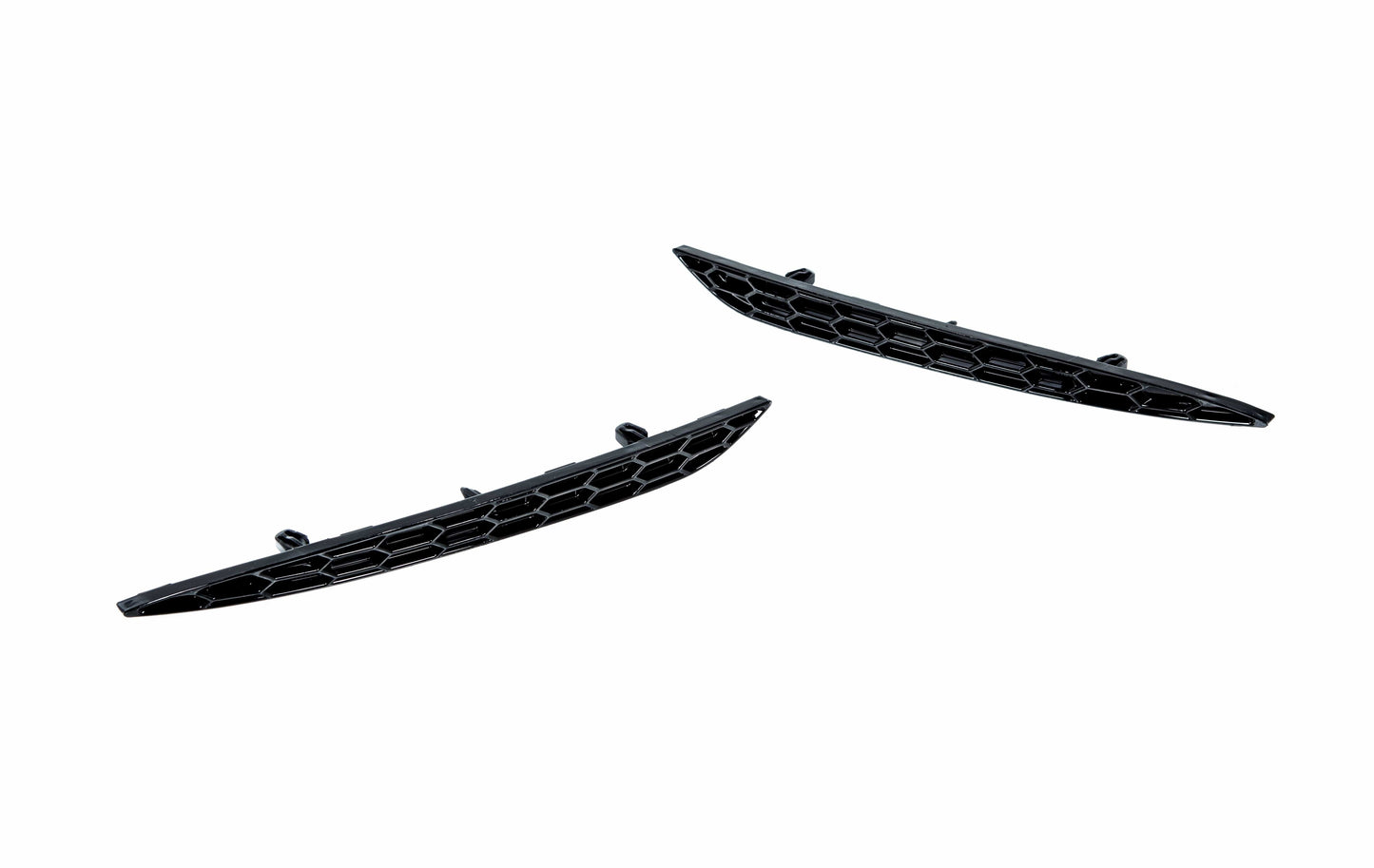 Acexxon R16-10-2 Tesla Gloss Black Rear Reflector Insert Set - Honeycomb