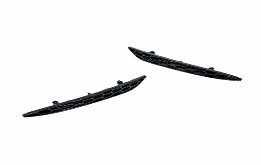 Acexxon R16-10-2 Tesla Gloss Black Rear Reflector Insert Set - Honeycomb