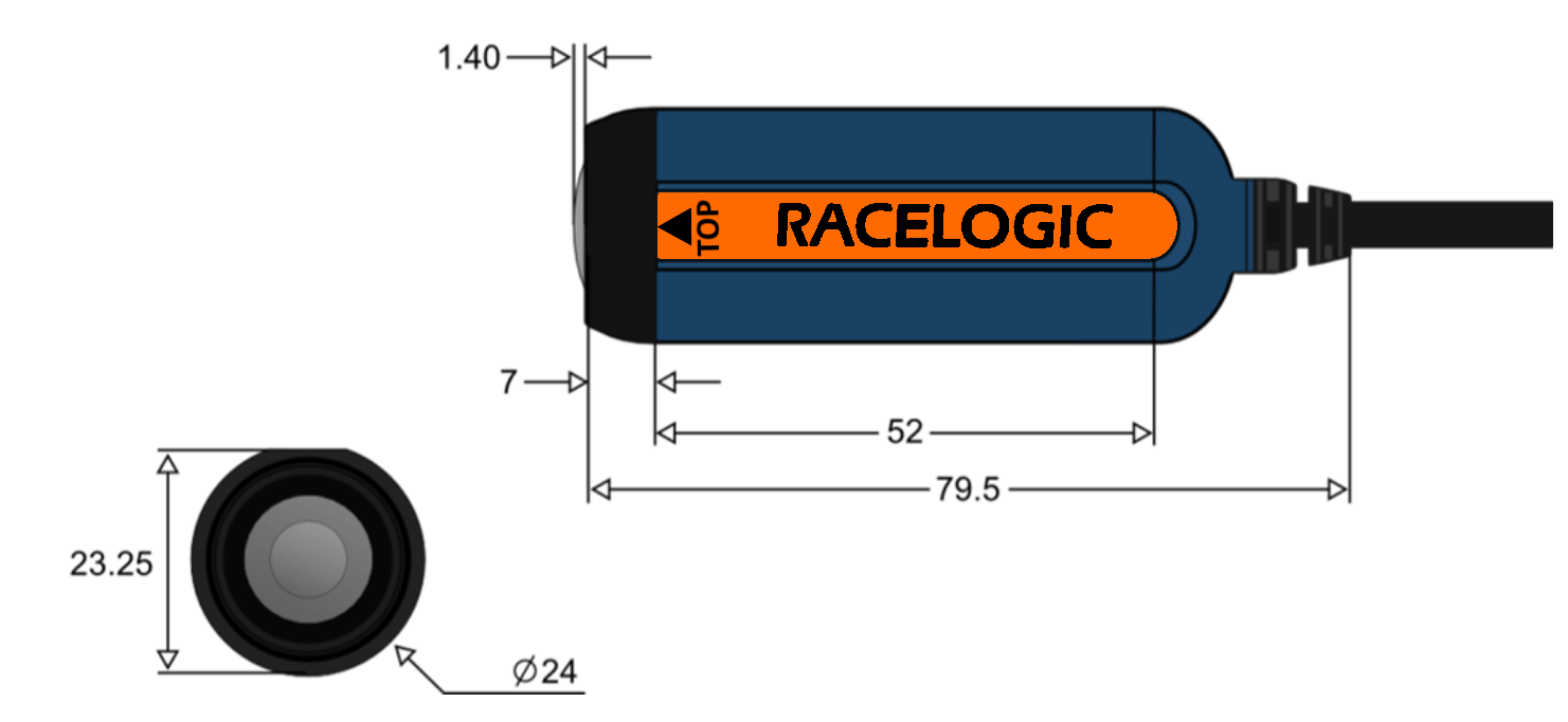 RACELOGIC RLACS329 1080P CAMERA FOR VBOX VIDEO HD2