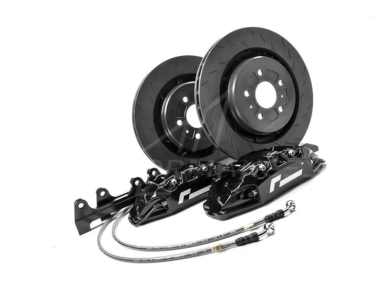 Racingline Audi VW Stage 2 Monblock Performance Brake Upgrade (MK5/MK6 Golf/GTI/R & 8P/8J A3/S3/TT/TTS)