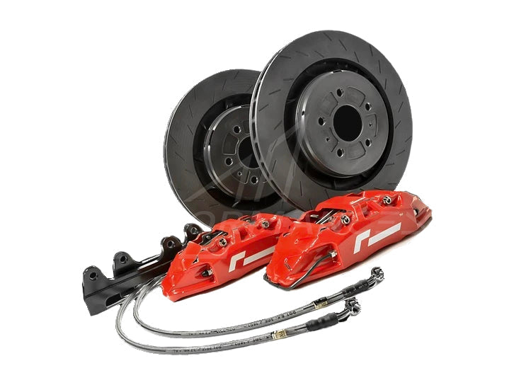 Racingline Audi VW Stage 2 Monblock Performance Brake Upgrade (MK5/MK6 Golf/GTI/R & 8P/8J A3/S3/TT/TTS)