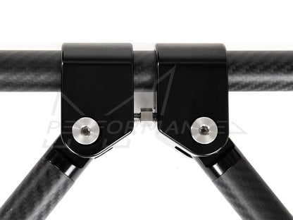 Racingline Seat Skoda VW MQB Carbon Fibre Rear Brace (Inc. 5F Leon, 5E Octavia, MK7 Golf GTI & MK8 Golf)