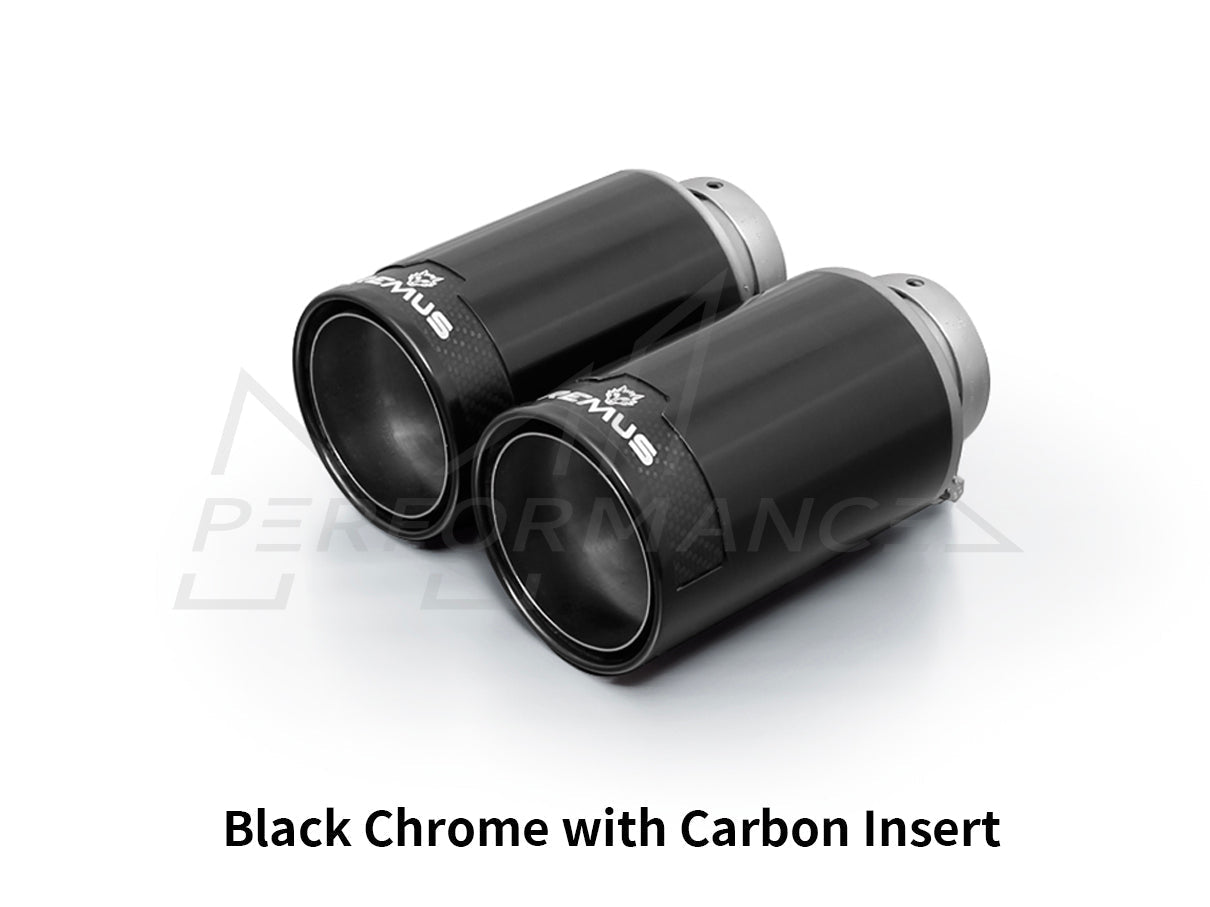 Remus BMWVW F80 F82 F87 Tailpipes (M2, M2 Competition, M3, M4 & MK7 Golf R) - Stainless Steel Chromed-ML Performance UK