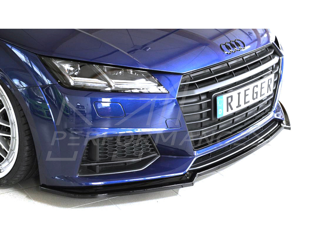 Rieger Audi 8S Front Splitter (TT & TTS) - ML Performance UK