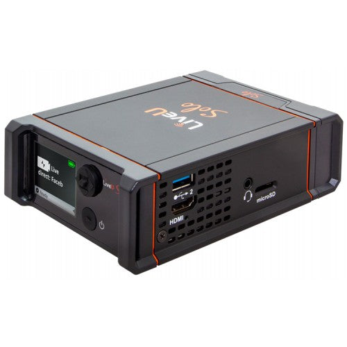 RACELOGIC RLACS298 LIVEU SOLO HDMI UNIT AND ACCESSORIES