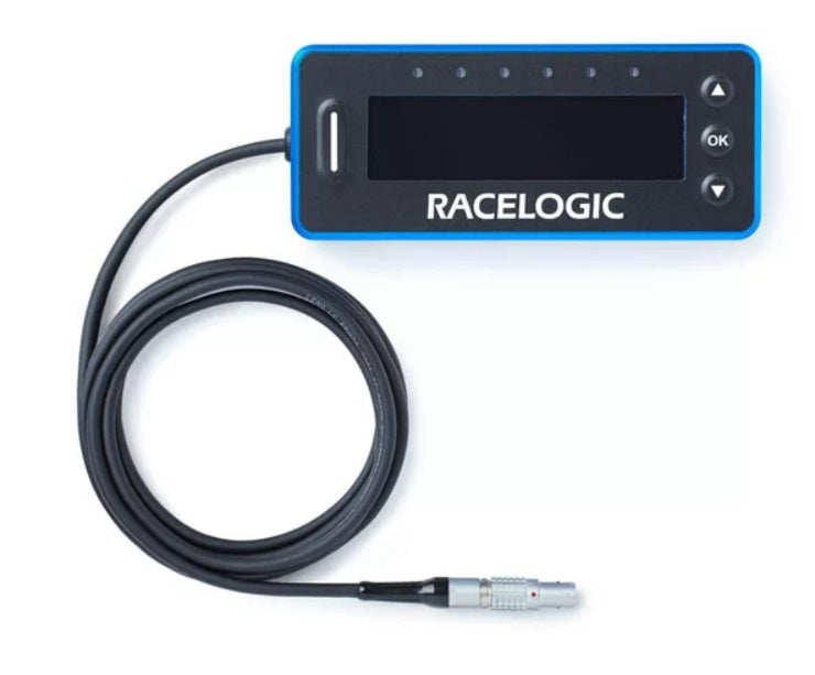 RACELOGIC RLVBDSP07-L OLED PREDICTIVE LAP TIMING DISPLAY WITH LEMO CONNECTOR FOR USE WITH VBOX VIDEO HD2