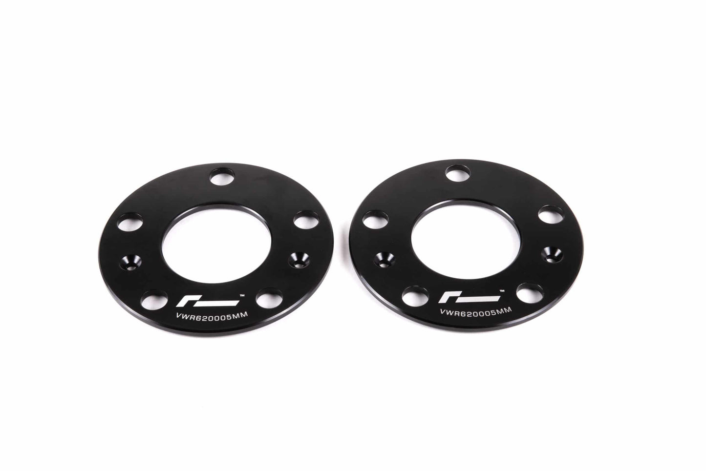 Racingline Audi Seat Skoda VW 5mm Hub Adaptor - Pair (Inc. 8V RS3, 5F Leon, MK7 Golf GTI & MK8 Golf R)