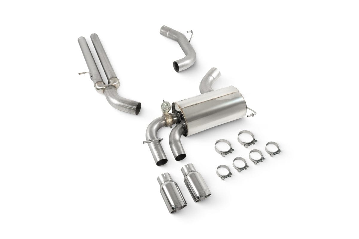 Scorpion Non-Resonated Secondary Cat-Back Exhaust System for Audi RS3 8P Sportback