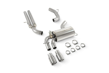 Scorpion Non-Resonated Secondary Cat-Back Exhaust System for Audi RS3 8P Sportback