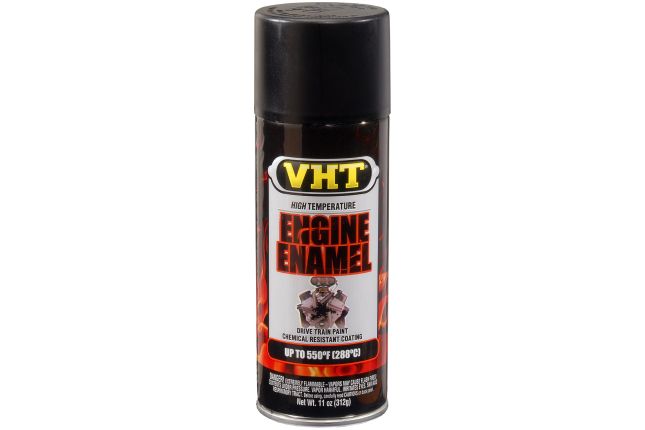 VHT Paint ESP130000 Engine enamel flat black