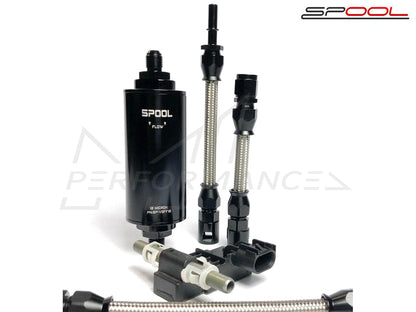 Spool Performance BMW 10 Micron Inline Fuel Pump Filter Unit