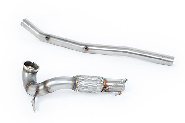 Milltek SSXVW707 Volkswagen Large-Bore Downpipe And De-Cat Includes Gpf Delete (Inc. T-Roc)