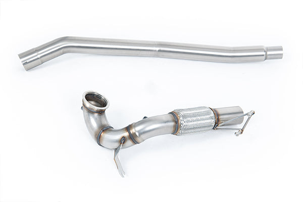 Milltek SSXVW723 Volkswagen V2 Large Bore Decat Downpipe (104mm To 80mm)  (Inc. Golf)