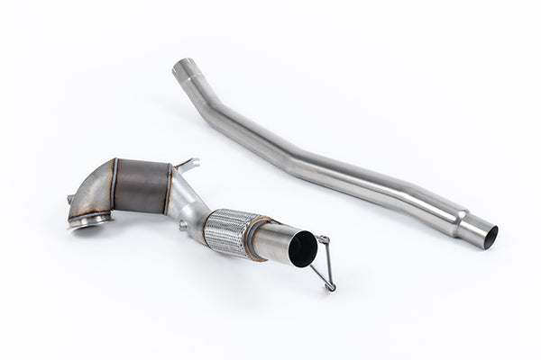 Milltek SSXVW740 Volkswagen V2 Large Bore Decat Downpipe (104mm To 80mm)  (Inc. Arteon)