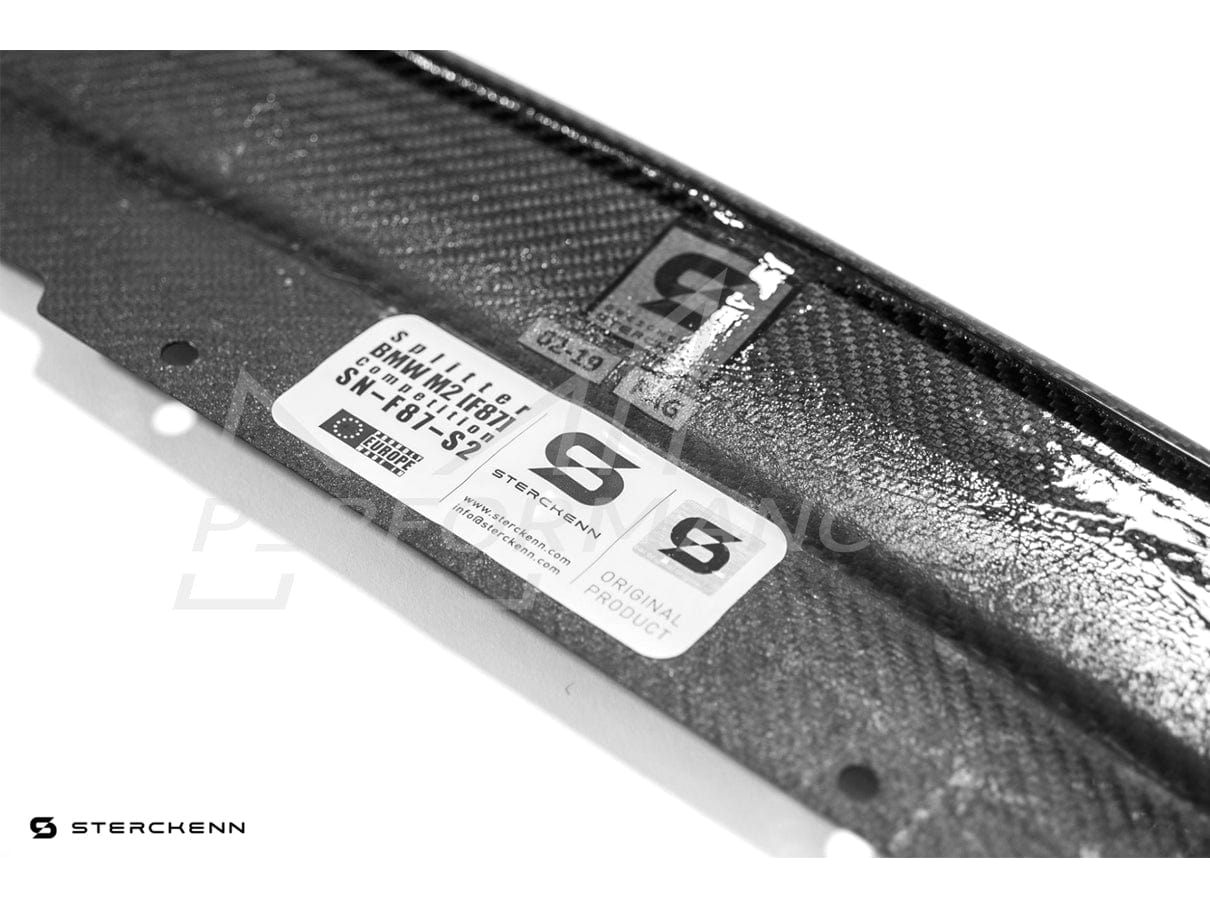 Sterckenn BMW F87 M2 Competition Carbon Fibre Front Lip Splitter